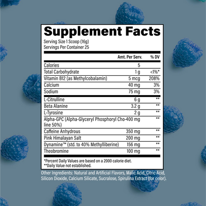 Raw Nutrition Bum Essential Charged 25 Servicios