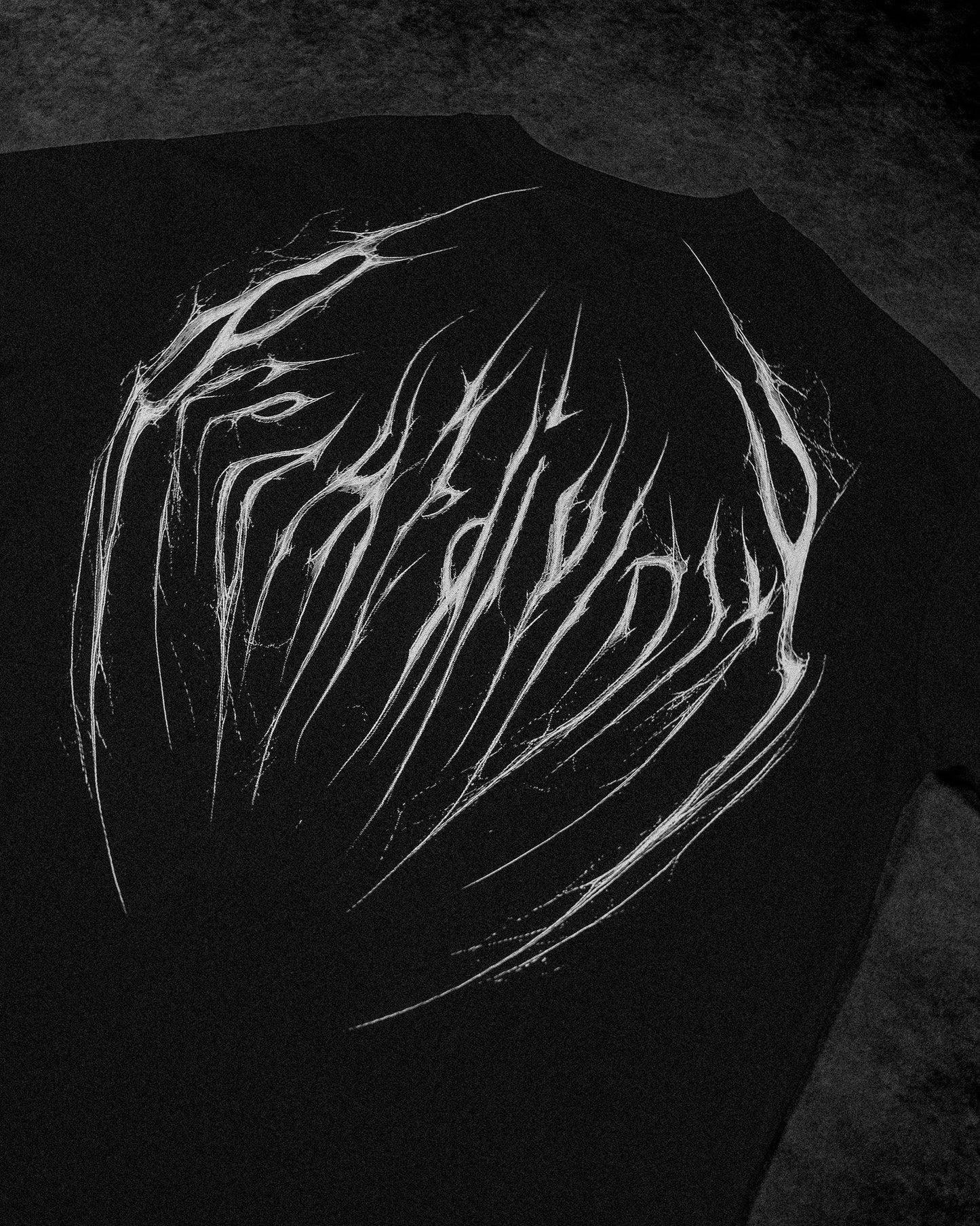 Breathedivinity Oversized T-Shirt Eclipse Void Black
