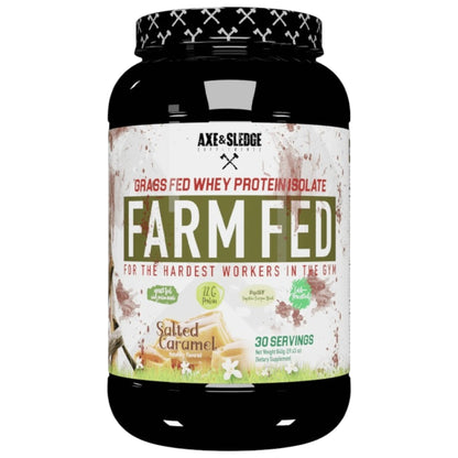 Axe And Sledge Farm Fed Grass Fed Whey Protein Isolate 2 Lbs