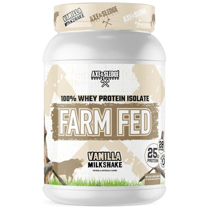Axe And Sledge Farm Fed Whey Protein Isolate 2 Lbs