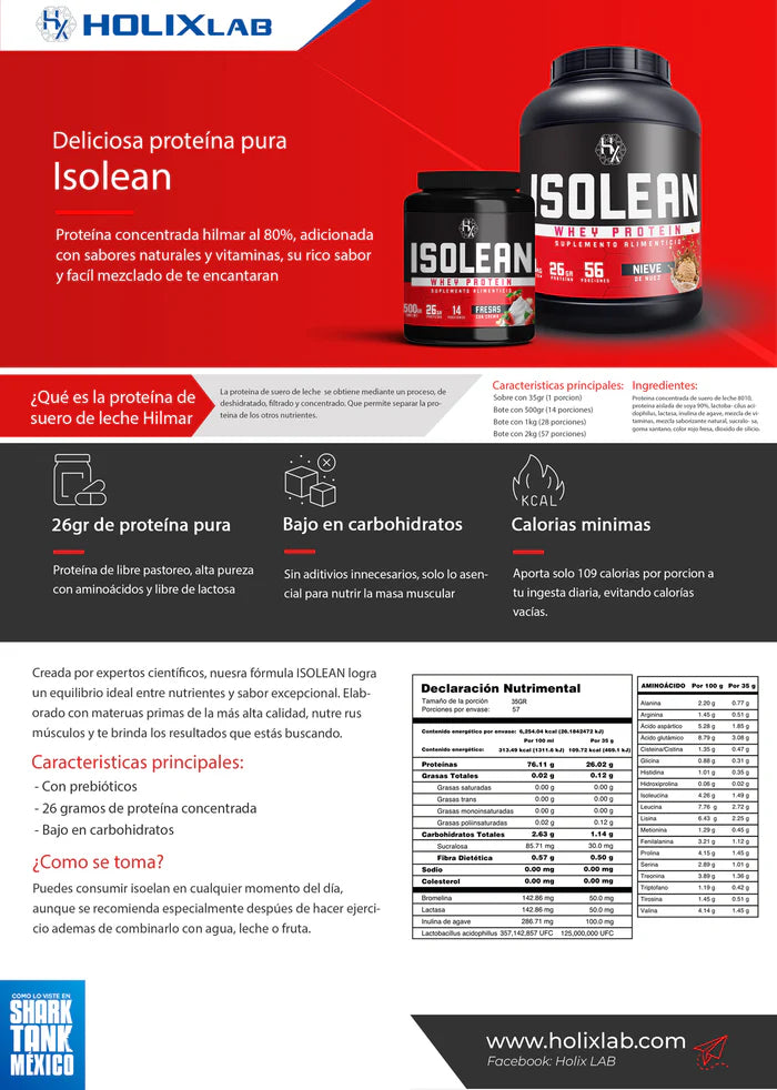 Holix Lab Isolean 2 Kg