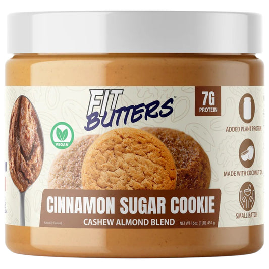 Fit Butters Cinnamon Sugar Cookie Cashew Almond Blend 14 Servicios