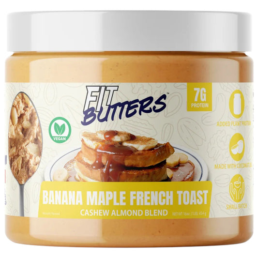 Fit Butters Banana Maple French Toast Cashew Almond Blend 14 Servicios