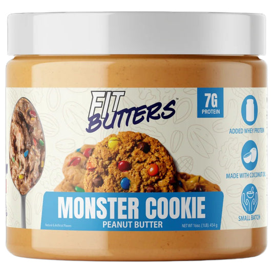 Fit Butters Monster Cookie Peanut Butter 14 Servicios