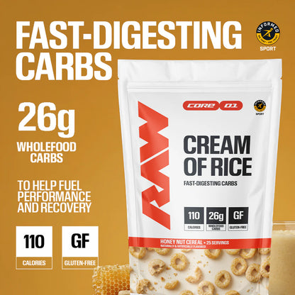 Raw Nutrition Cream Of Rice 25 Servicios