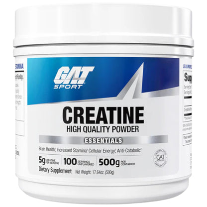 Gat Sport Creatine 500 Gramos 100 Servicios