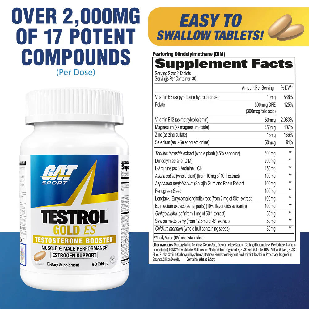 Gat Sport Testrol Gold 60 Tabletas