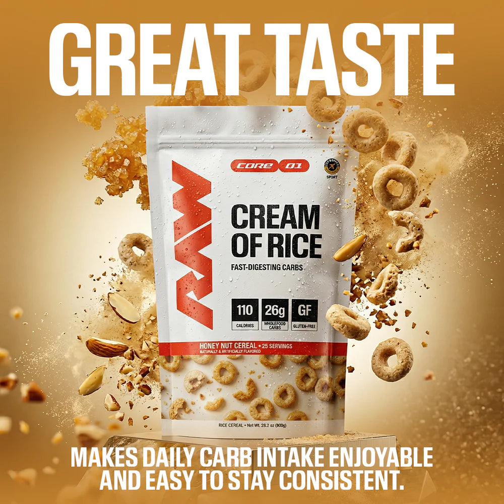 Raw Nutrition Cream Of Rice 25 Servicios