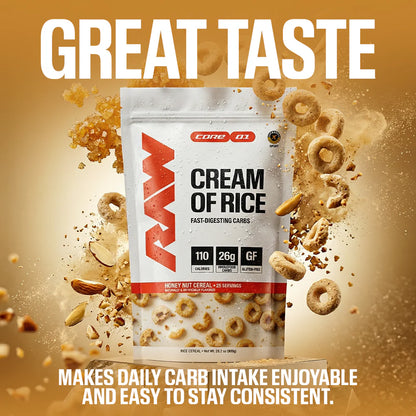 Raw Nutrition Cream Of Rice 25 Servicios
