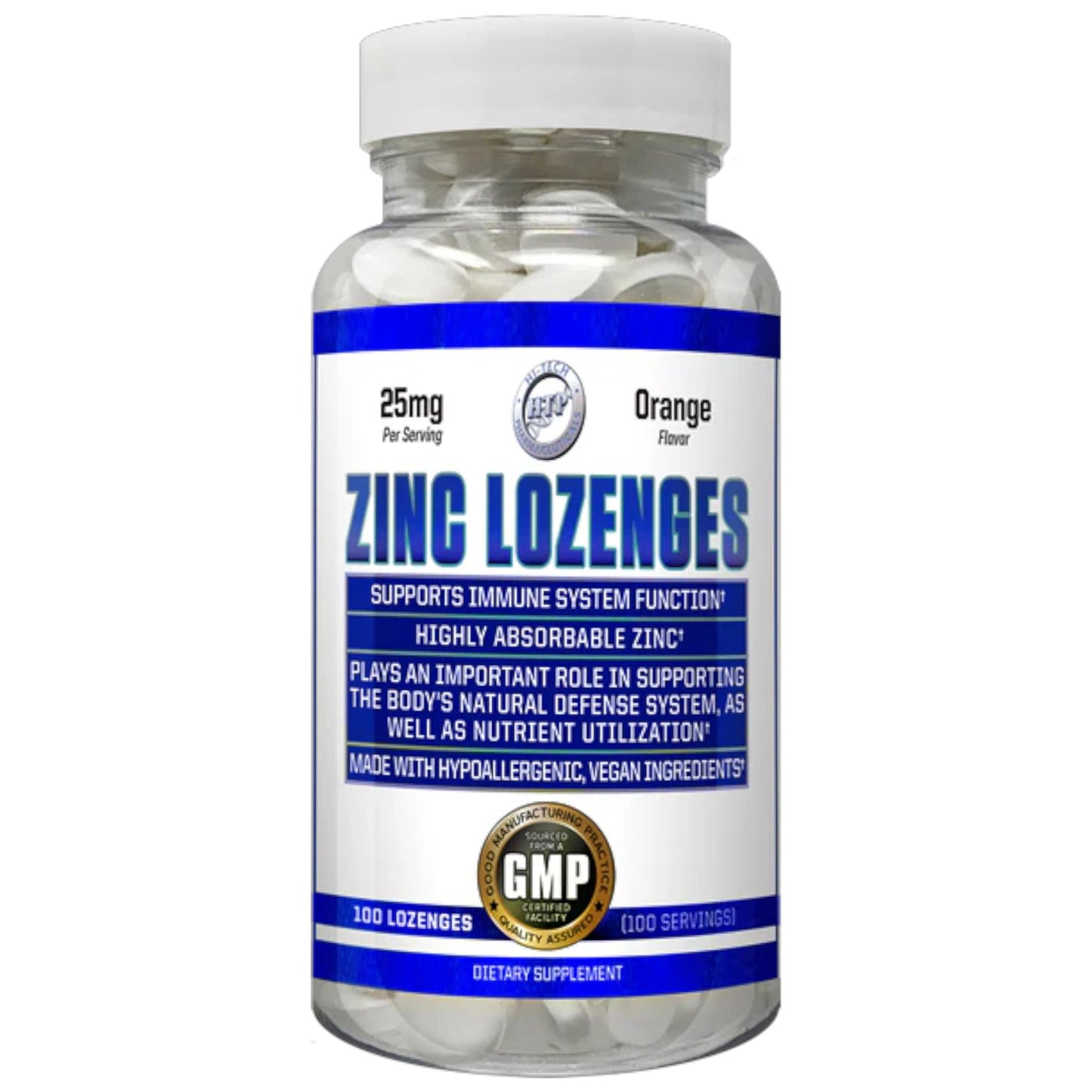 Htp Zinc Lozenges 100 Capsulas