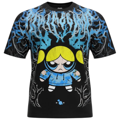Civil Regime X Chicas Superpoderosas T-Shirt Oversized Burbuja