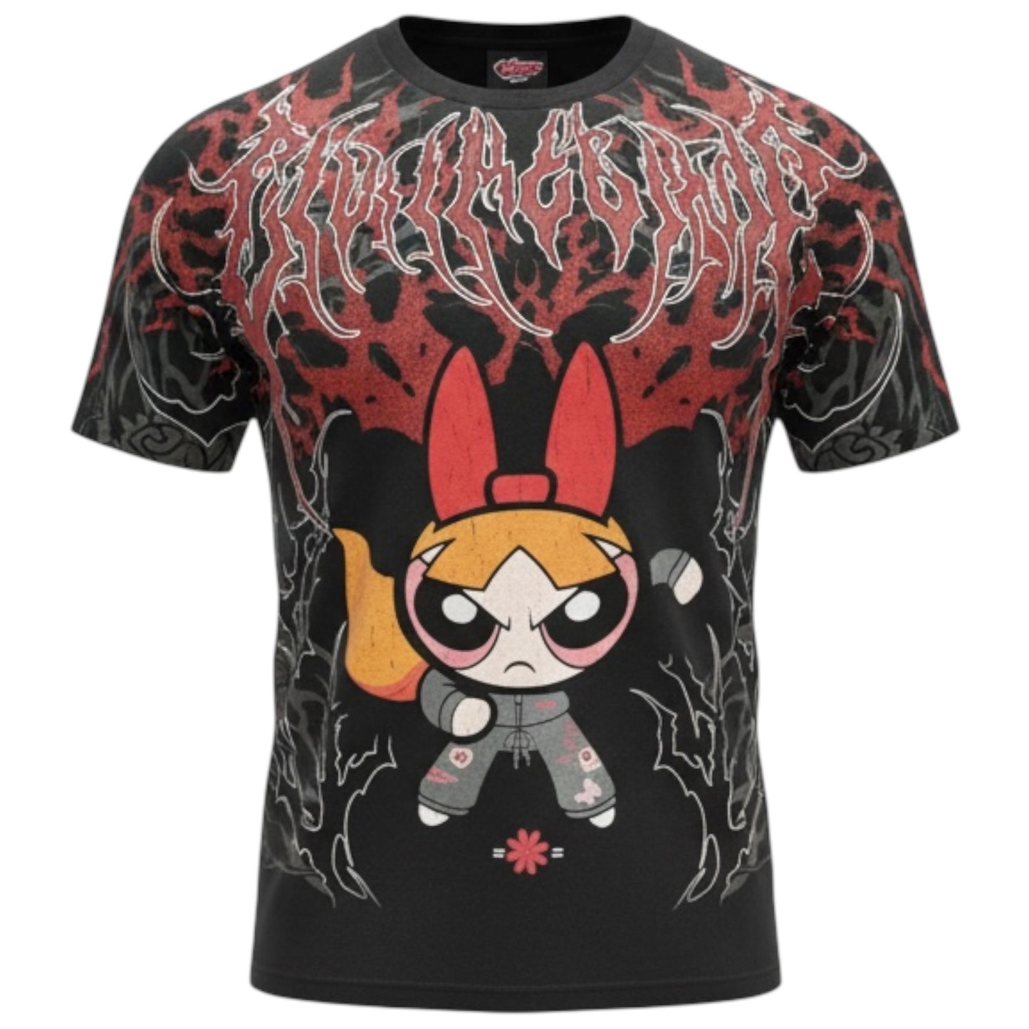 Civil Regime X Chicas Superpoderosas T-Shirt Oversized Bombon