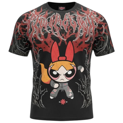 Civil Regime X Chicas Superpoderosas T-Shirt Oversized Bombon
