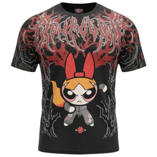 Civil Regime X Chicas Superpoderosas T-Shirt Oversized Bombon