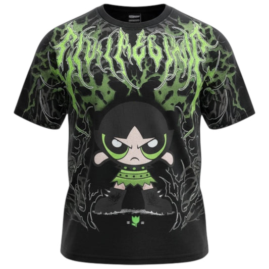 Civil Regime X Chicas Superpoderosas T-Shirt Oversized Bellota