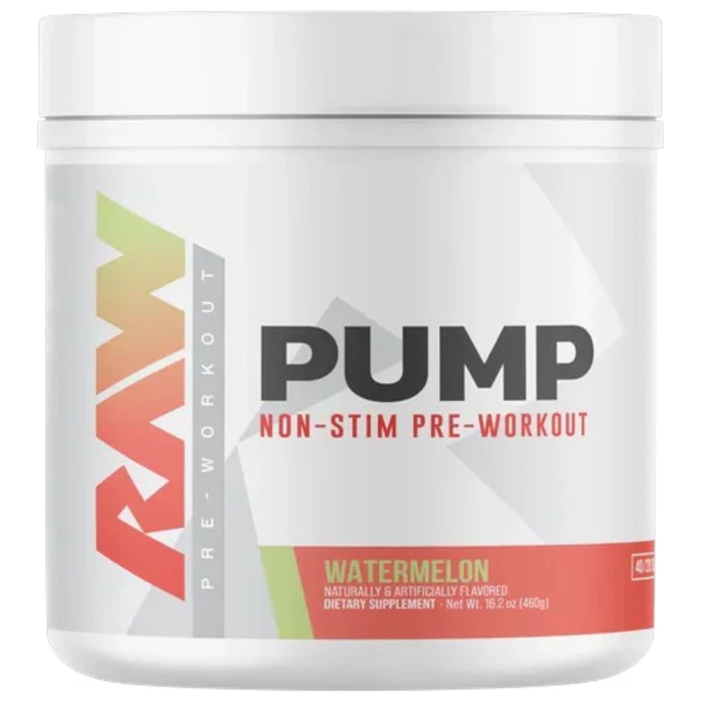 Raw Nutrition Pump Non-Stim 40 Servicios