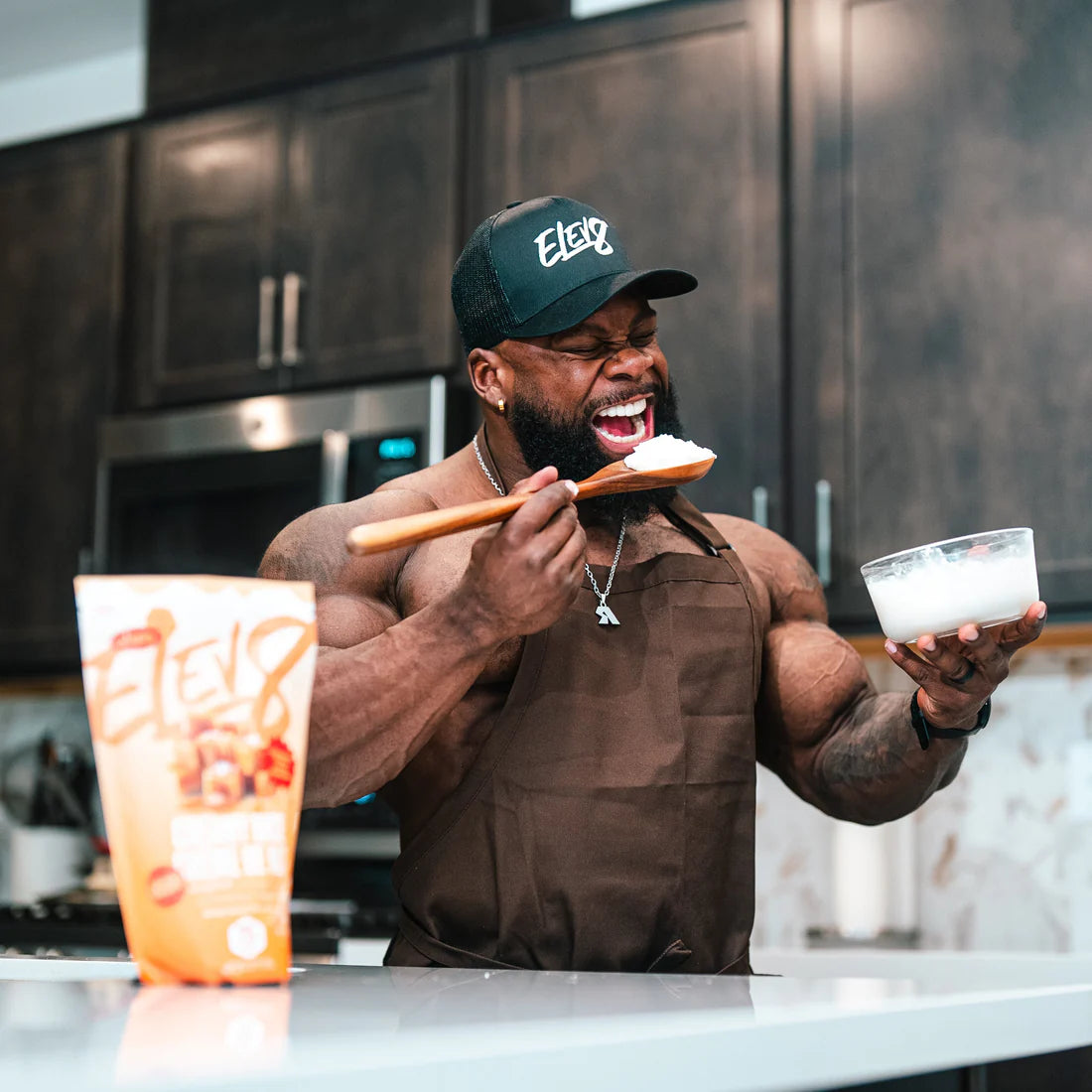 Elev8 Creamy Rice Salted Caramel 25 Servicios