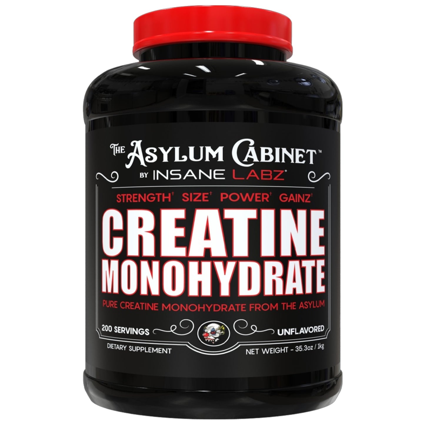Insane Labz Creatine Monohydrate 1 Kg 200 Servicios