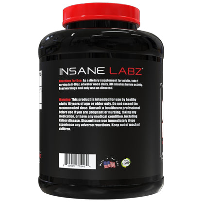 Insane Labz Creatine Monohydrate 1 Kg 200 Servicios