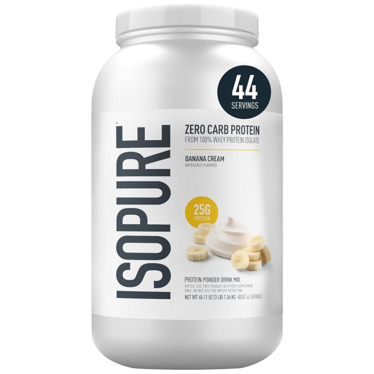 Isopure Zero Carb / Low Carb 3 Lbs