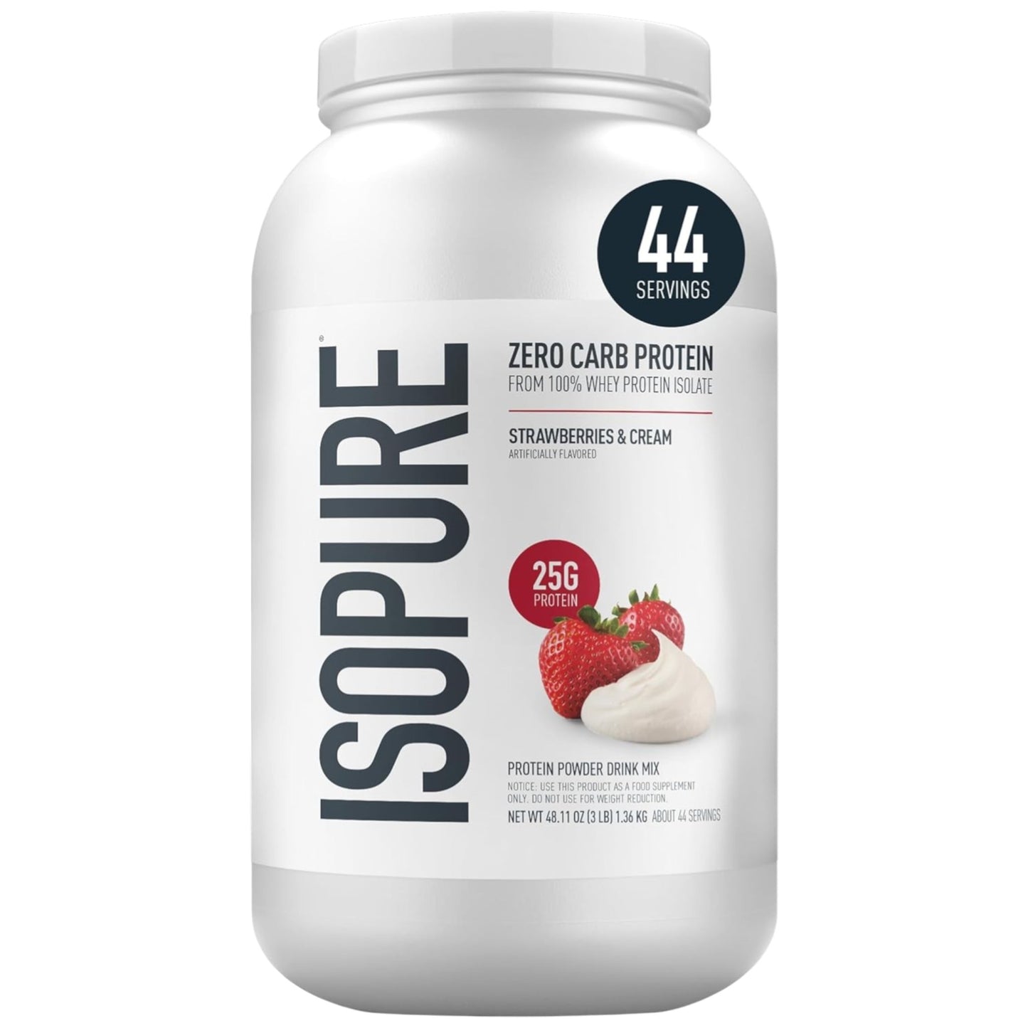 Isopure Zero Carb / Low Carb 3 Lbs