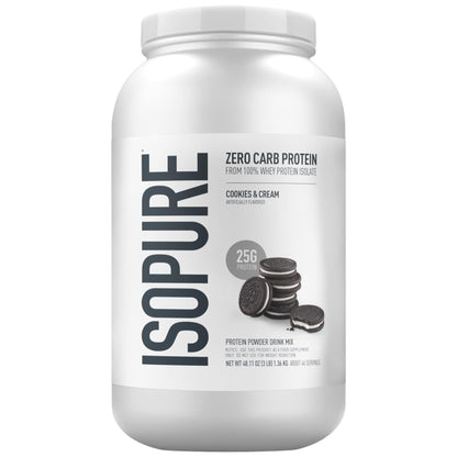 Isopure Zero Carb / Low Carb 3 Lbs