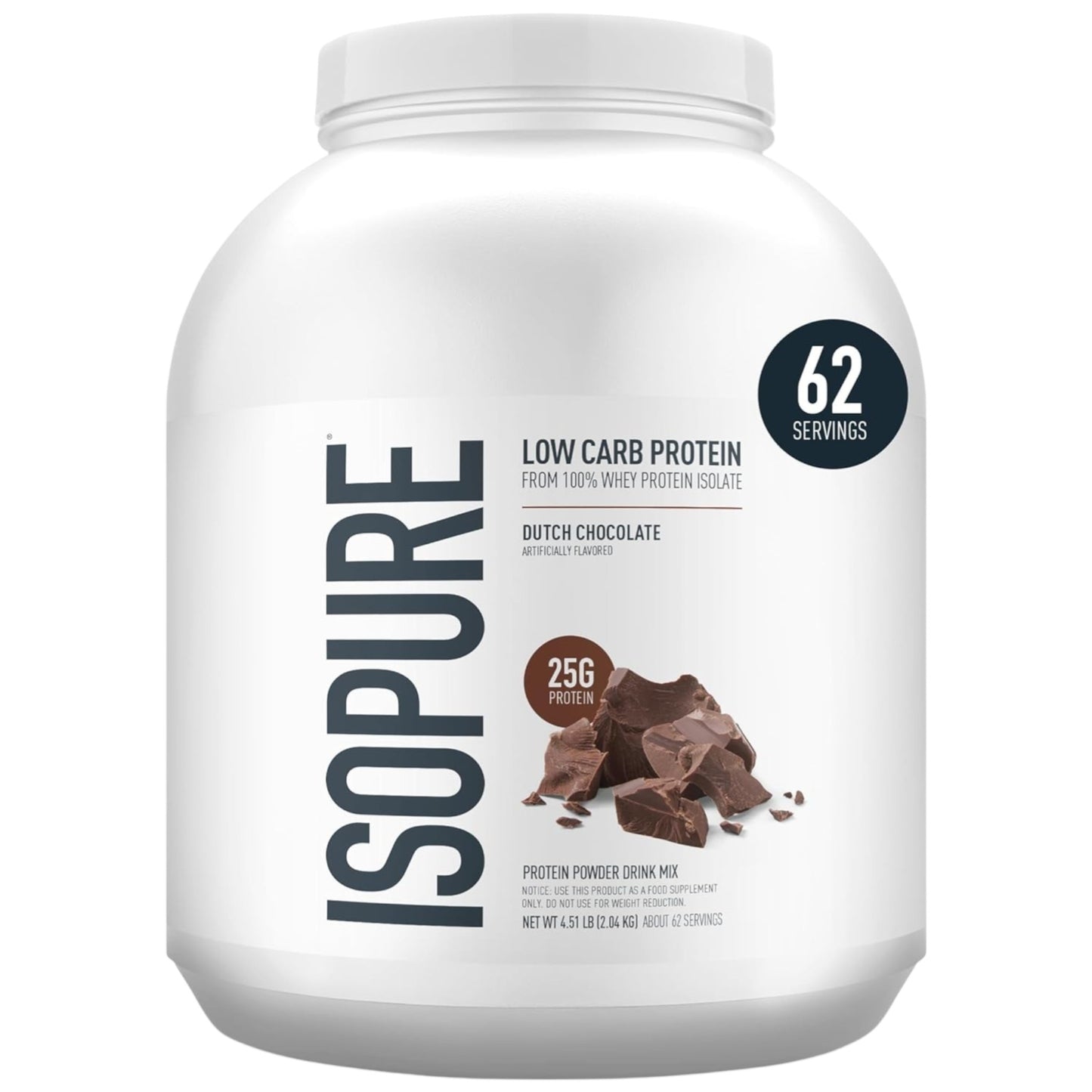 Isopure Zero Carb / Low Carb 4.5 Lbs