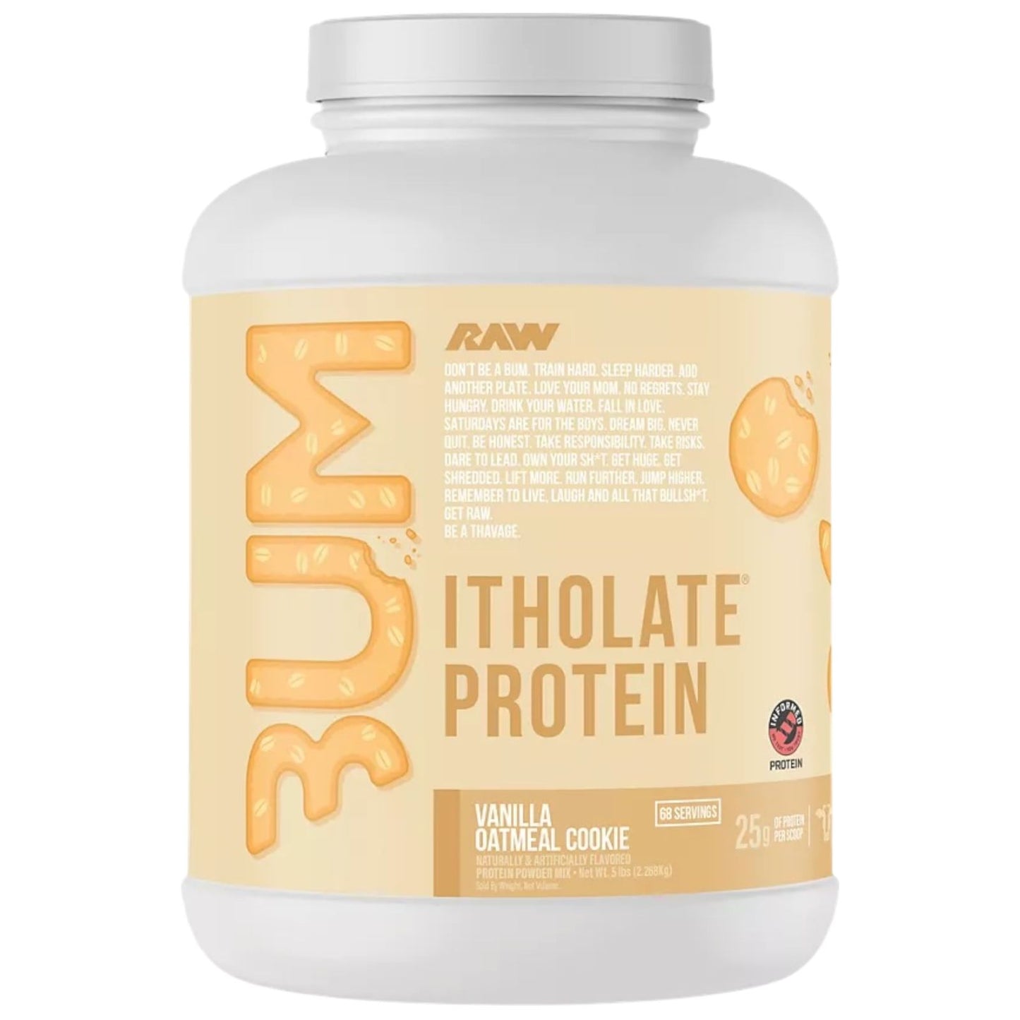 Raw Nutrition Bum Itholate 5 Lbs