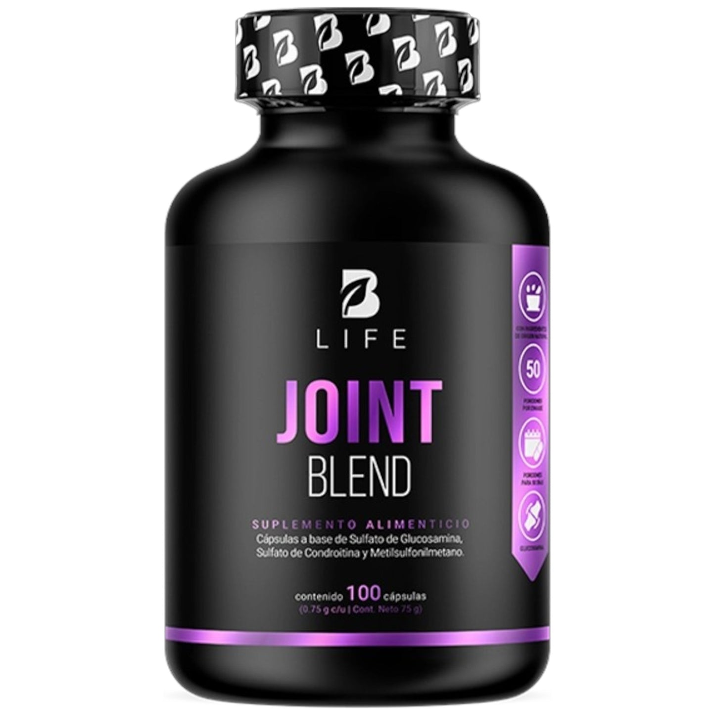 B Life Joint Blend | Mezcla de Glucosamina, Condroitina y MSM 100 Capsulas