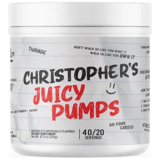 Raw Nutrition Christopher's Juicy Pumps 40 Servicios