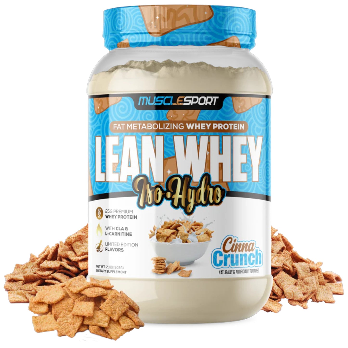 Musclesport Lean Whey Iso-Hydro 2 Lbs