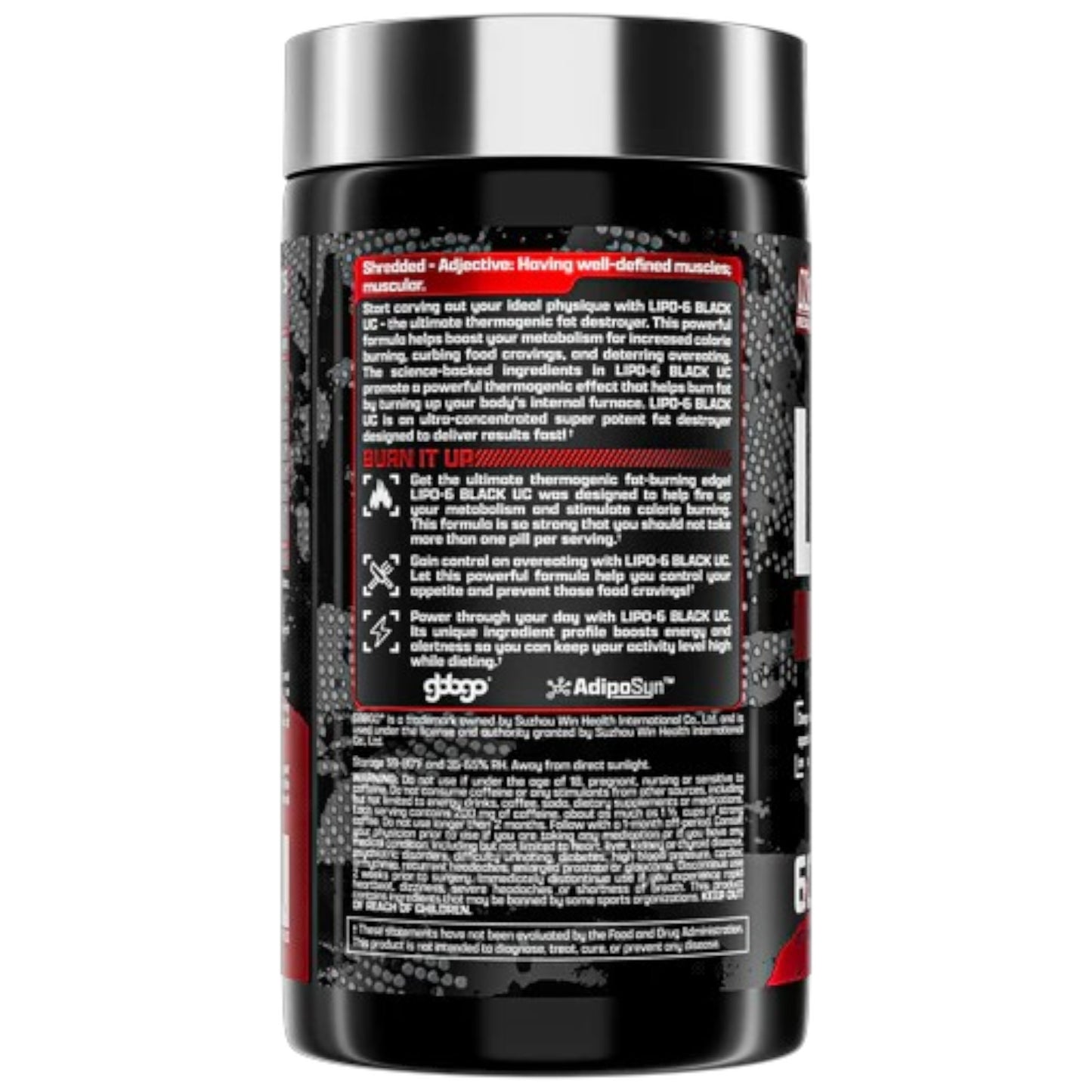 Nutrex Lipo6 Black Ultra Concentrate 60 Capsulas