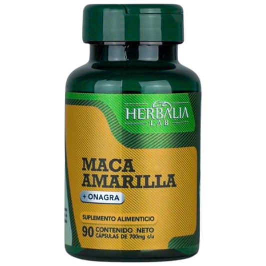 Herbalia Lab Maca Amarilla + Onagra 90 Capsulas