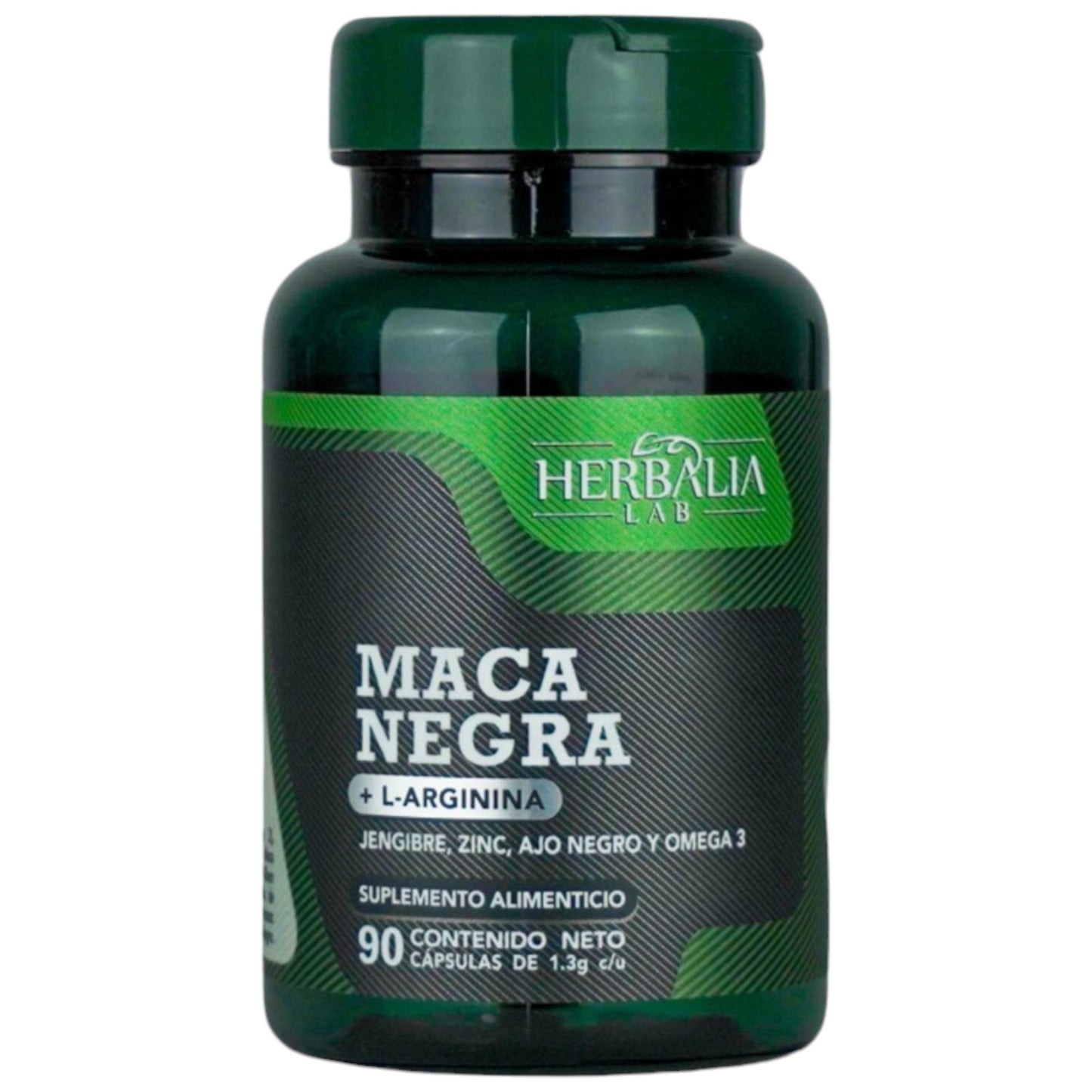 Herbalia Lab Maca Negra + L-Arginina 90 Capsulas