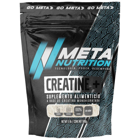 Meta Nutrition Creatine + 500 Gramos 100 Servicios