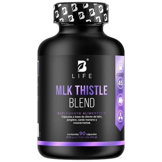 B Life Mlk Thistle Blend Cardo Mariano con Diente de León y Extractos Naturales 90 Capsulas