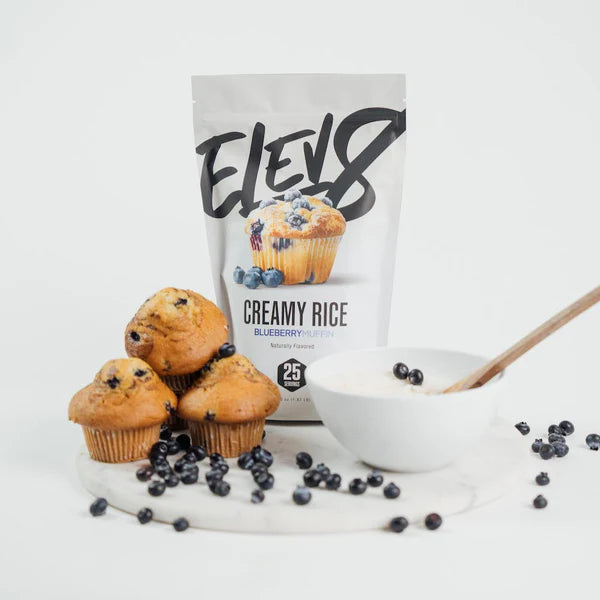 Elev8 Creamy Rice Blueberry Muffin 25 Servicios