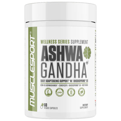 Musclesport Ashwagandha 60 Capsulas