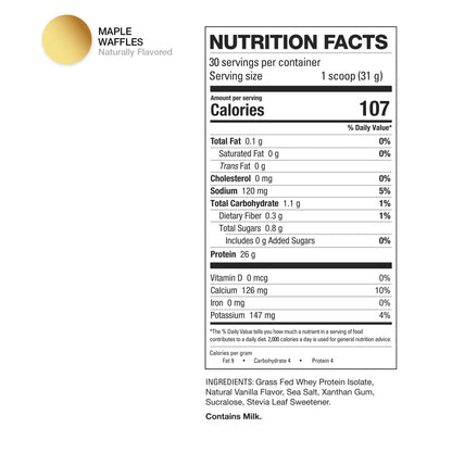 Hd Muscle ProHd 100% Grass Fed Whey Isolate 2 Lbs