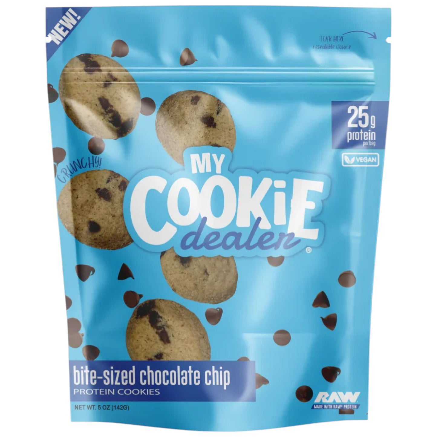 Raw Nutrition My Cookie Bite-Sized 142 Gramos
