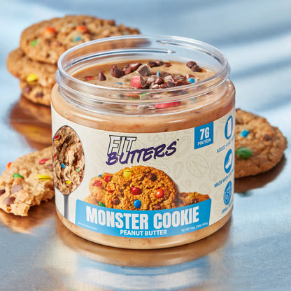 Fit Butters Monster Cookie Peanut Butter 14 Servicios