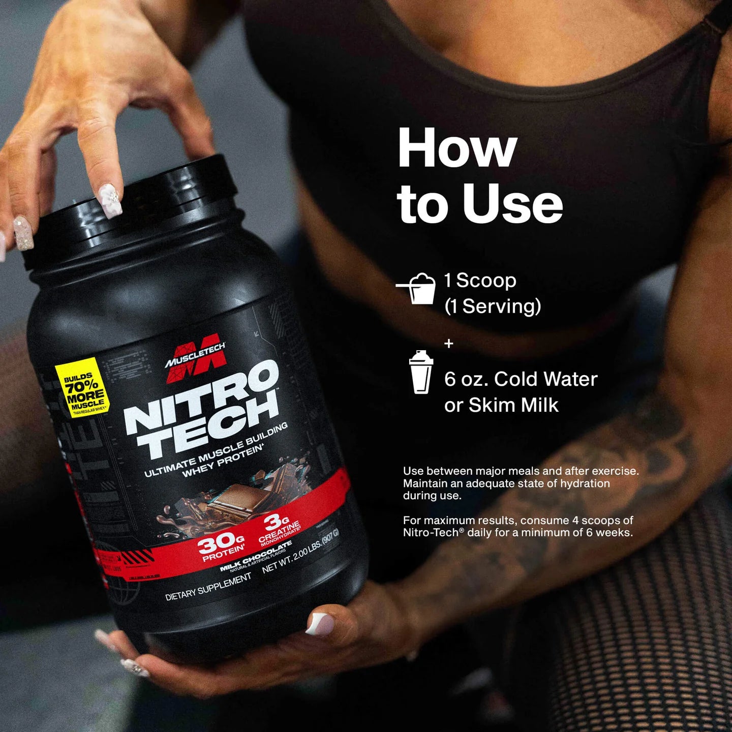 Muscletech Nitro Tech 4 Lbs