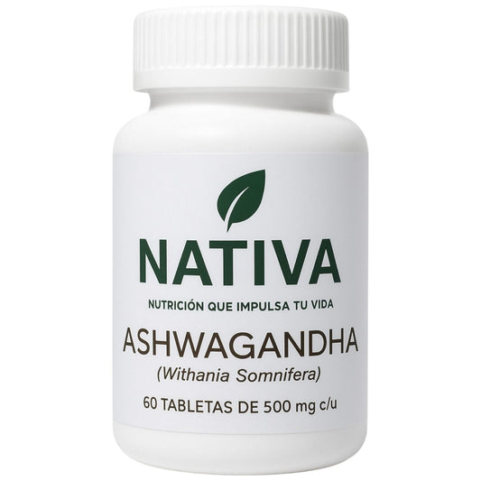 Nativa Ashwagandha 60 Tabletas