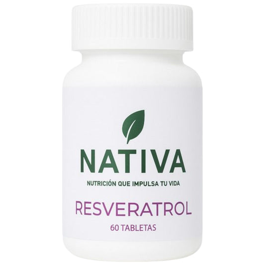 Nativa Resveratrol 60 Tabletas