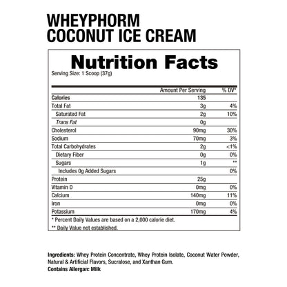 Dragon Pharma Whey Phorm 5 Lbs