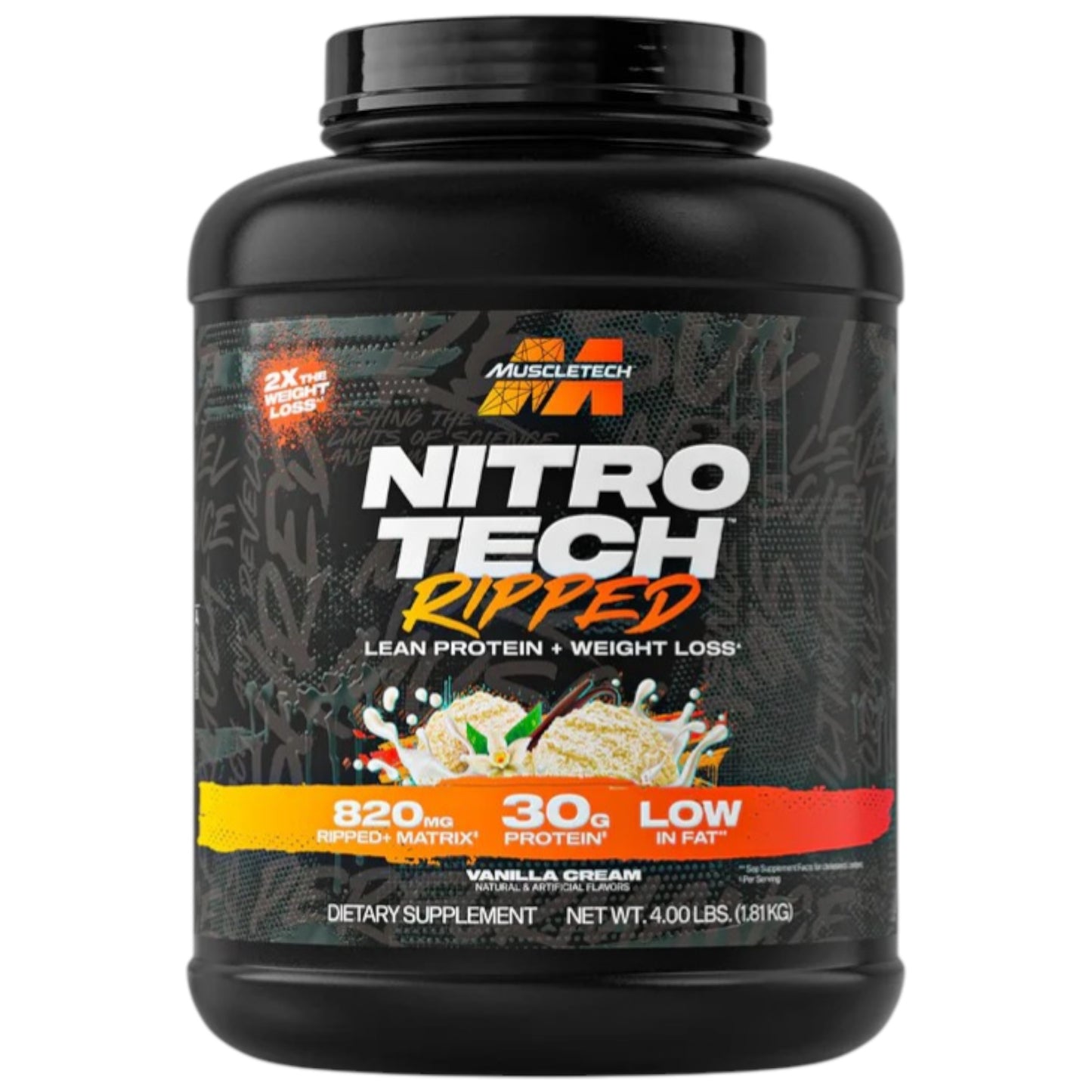 Muscletech Nitro Tech Ripped 4 Lbs