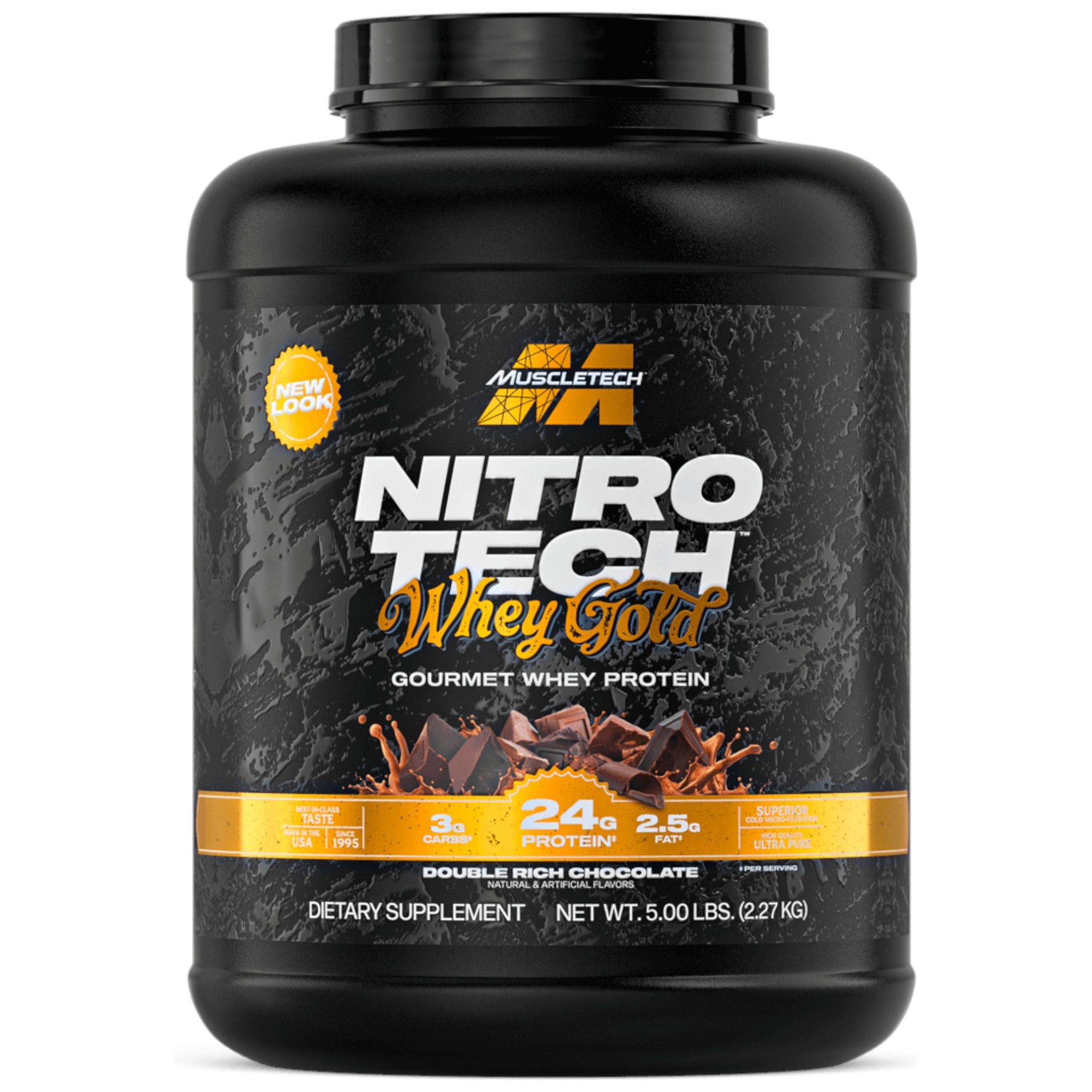 Muscletech Nitro Tech 100% Whey Gold 5 Lbs