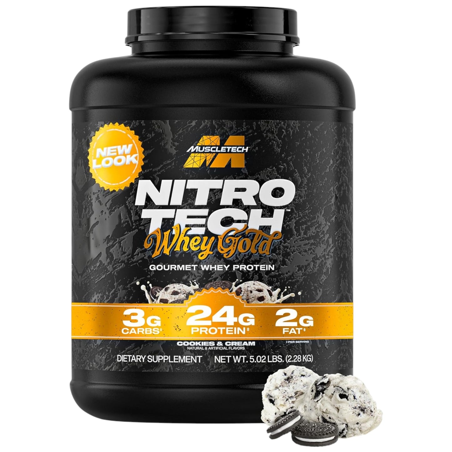 Muscletech Nitro Tech 100% Whey Gold 5 Lbs
