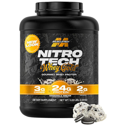 Muscletech Nitro Tech 100% Whey Gold 5 Lbs