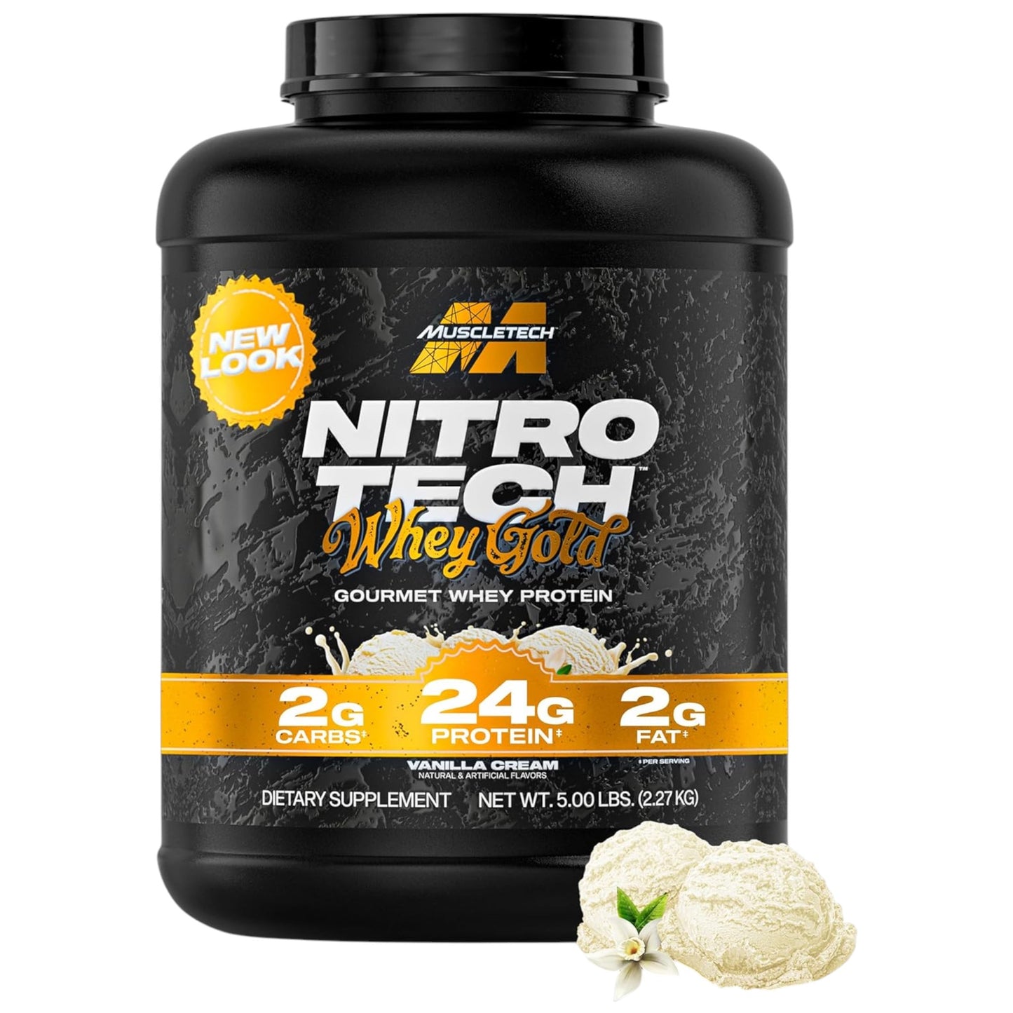 Muscletech Nitro Tech 100% Whey Gold 5 Lbs